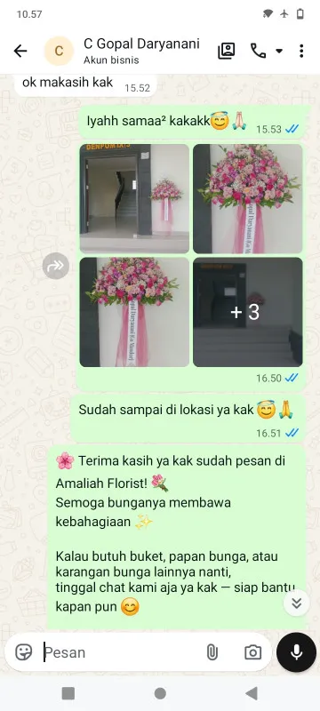 Pengiriman Karangan Bunga Cileles